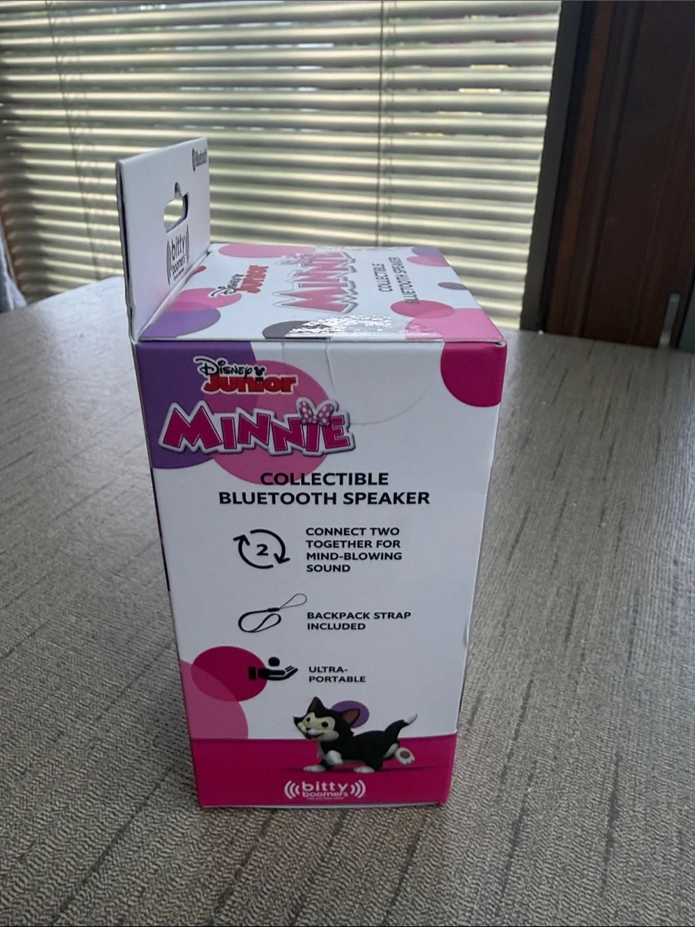 Disney Minnie Mouse Pink Polka Dot Bluetooth Speaker